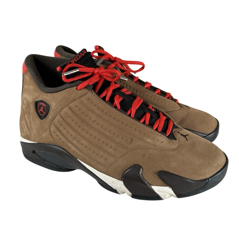Jordan Air Jordan 14 Retro SE Winterized Brown/Red Mens Size 10.5 DO9406-200